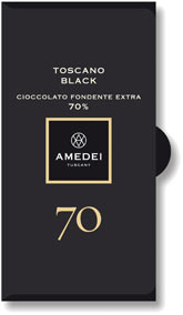 Toscano Black, 70% cocoa, dark chocolate bar
